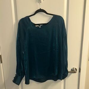 Elegant Teal Women's Top
